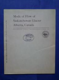 Mode of Flow of Saskatchewan Glacier Alberta,Canada