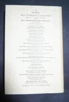 The Moffatt New Testament Commentary   16 of all 17volumes