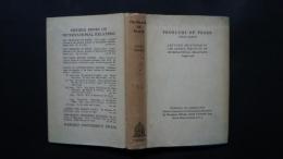 Problems of Peace:Third Series -Lectures Delivered at the Geneva Institute of International Relations August 1928