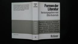 Formen der Literatur .in Einzeldarstellungen