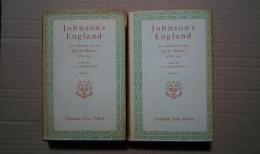 Johnson’s　England-An Account of the Life &　Manners of his Age　In　2　Volumes
