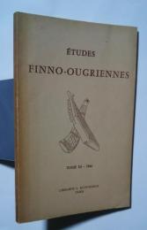 Études Finno-Ougriennes -Tome III
