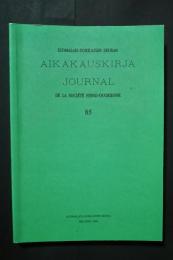 Suomalais-Ugrilaisen Aikakauskirja　85