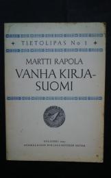 Vanha Kirjasuomi :Tietolipas No1