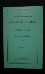 Suomalais-Ugrilaisen Aikakauskirja 73