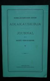 Suomalais-Ugrilaisen Aikakauskirja 72
