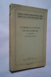 Commentationes Fenno-Ugricae in Honorem Y.H.Toivonen:Suomalais-ugrilainen Seuran Toimituksia XCVIII