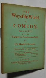 The Way of the World,A Comedy.