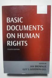 Basic Documents on Human Right-4th edition