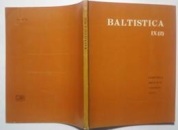 Baltistica   IX(2)