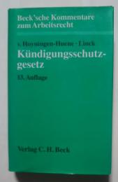 Kündigungsschutzgesetz -13.Auflage
