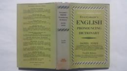 Everyman's English Pronouncing Dictionary  12th edition:everyman's Reference Library