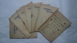 Verda Mondo -Jaro1926　第2巻　numero 1・4‐7・9・10