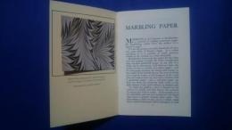 Marbling Paper :Bookbinding as a school subject　5