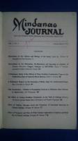 Mindanao　Journal　Vol.V　No.3　