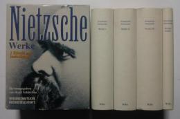 Nietzsche Werke 3 Bände mit Indexband
