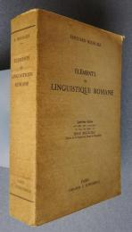 Éléments de Linguistique Romane
