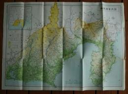 静岡県管内図　昭和31年6月改正
