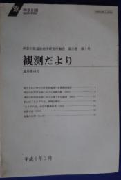 神奈川県温泉地学研究所報告　第25巻　第3号