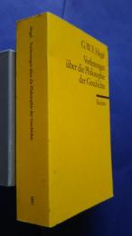 Vorlesungen über die Philosophie der Geschichte
