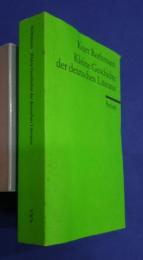 Kleine Geschichte der deutschen Literatur