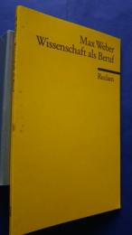 Wissenschaft als Beruf