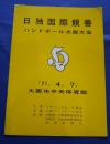 日独国際親善ハンドボール大阪大会
