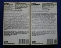 Abschließende unwissenschaftliche Nachschrift zu den Philosophischen Brocken -Erster Teil,Zweiter Teil(in 2 Bänden) 〈Gesammelte Werke〉
