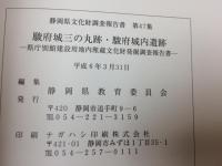 駿府城三の丸跡・駿府城内遺跡　発掘調査報告書