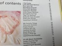 洋書　ビーズ編みのデザイン