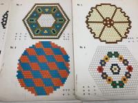 竹製トリミング　彩色図案集