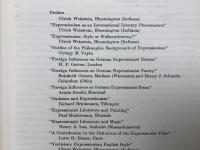 洋書　国際文学現象としての表現主義