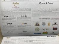 洋書　Anchor / Royal Paris　クロスステッチ　手芸　カタログ　2014