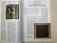 洋書雑誌　ファイバーアート THE MAGAZINE OF TEXTILES