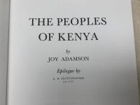 洋書画集　ケニアの人々