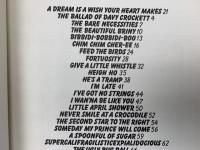 洋書楽譜　ディズニー・ソングブック