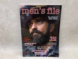 洋書雑誌 men's file　15　ハットメーカー