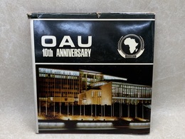 洋書　OAU　アフリカ統一機構　10周年記念誌