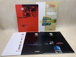 洋書カタログ　コーギー　2000～2002年　5冊