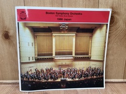小澤征爾指揮/ボストン交響楽団 1986年日本公演プログラム