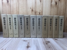 群馬県史 近世 全11冊【資料編 9-16/通史編 4-6】