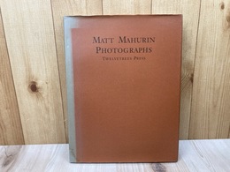 洋書写真集　マット・マハリン　Matt Mahurin Photographs