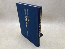 東京建設年表　設立五十周年記念