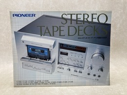 PIONEER　カセットデッキ・オープンデッキ総合カタログ　1979年4月