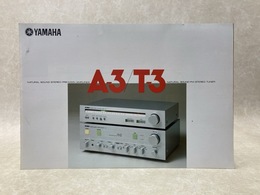 YAMAHA　A-3/T-3　アンプ　カタログ　昭和53年3月