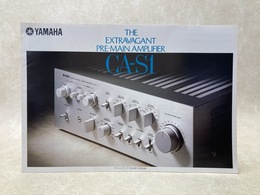 YAMAHA　プリメインアンプ　CA-S1　カタログ　1978年10月