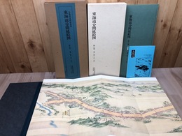 東海道分間延絵図　第8巻【岡部 藤枝 田中城 嶋田】