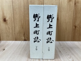 野上町誌 上下巻　2冊