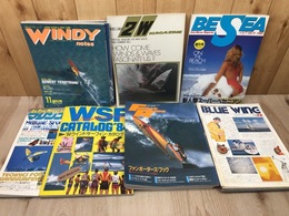 ウインドサーフィン関連雑誌等9点+カタログ等計15点
