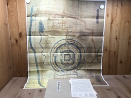 駿河国田中城絵図【藤枝市郷土博物館】